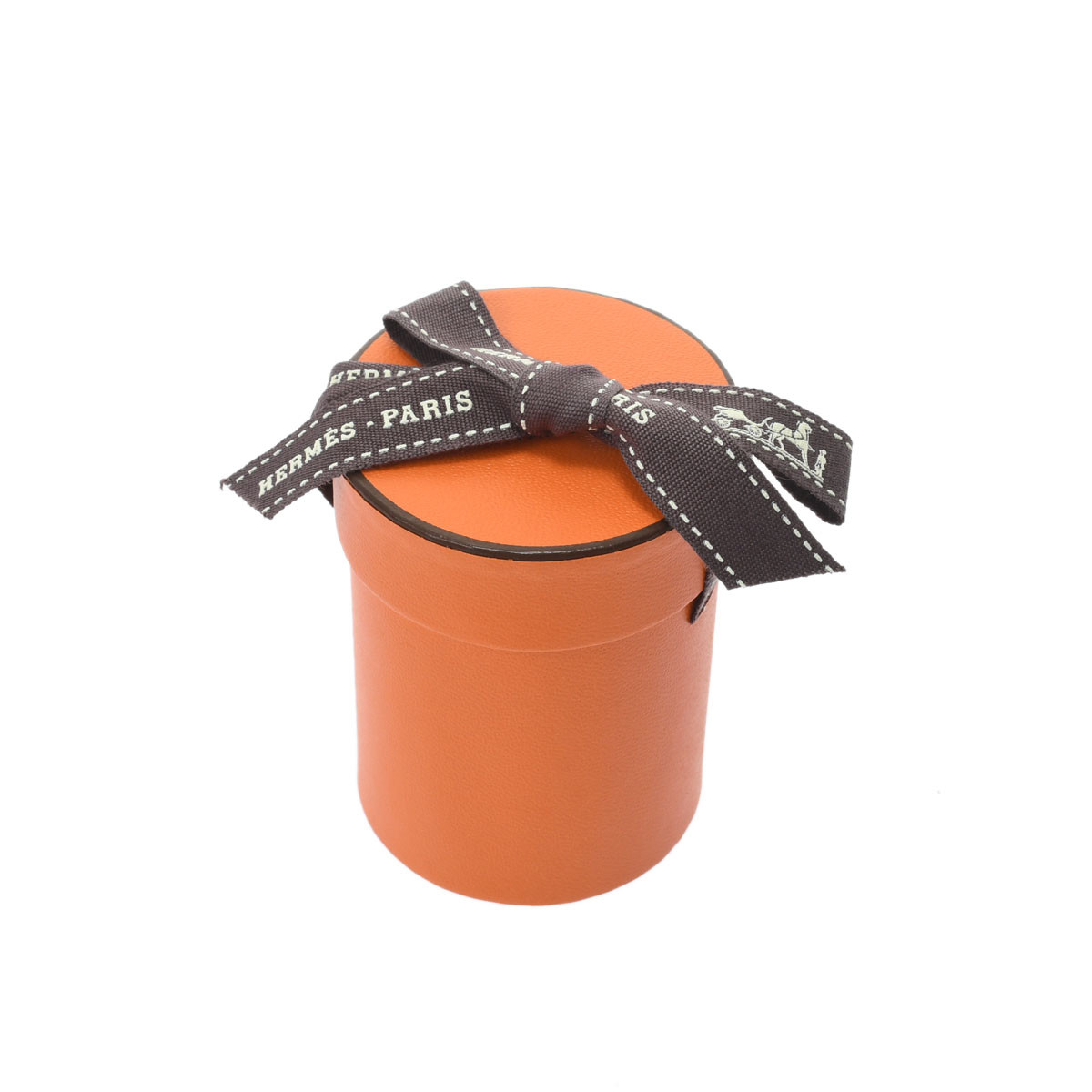 エルメス ツイリー HERMES STORY オレンジ 063875S シルク100