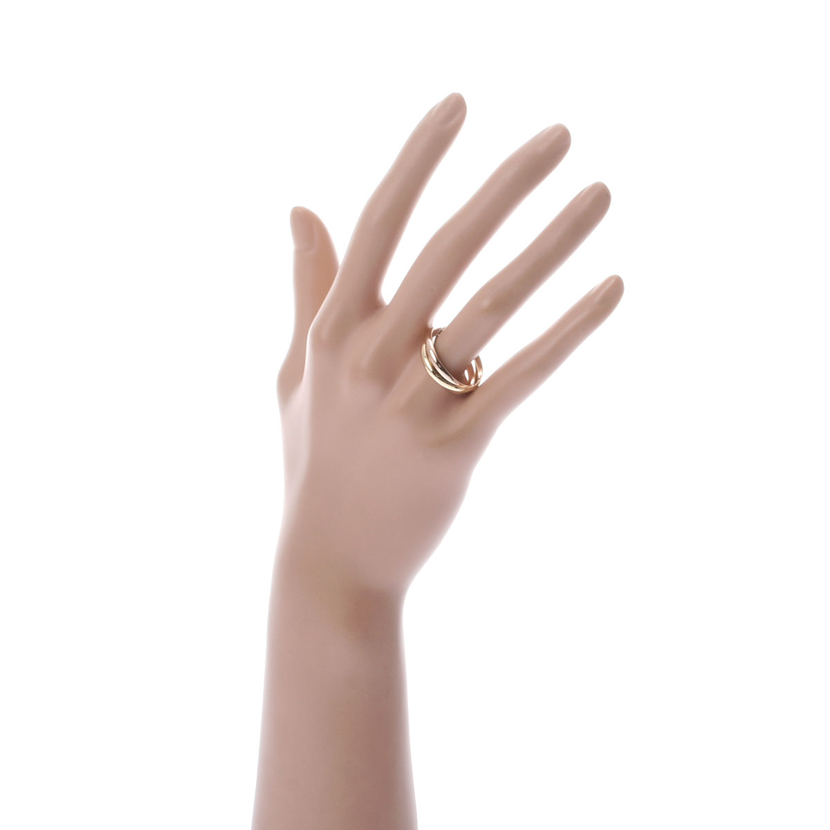 カルティエ トリニティリング SM #59 ゴールド K18イエローゴールド YG