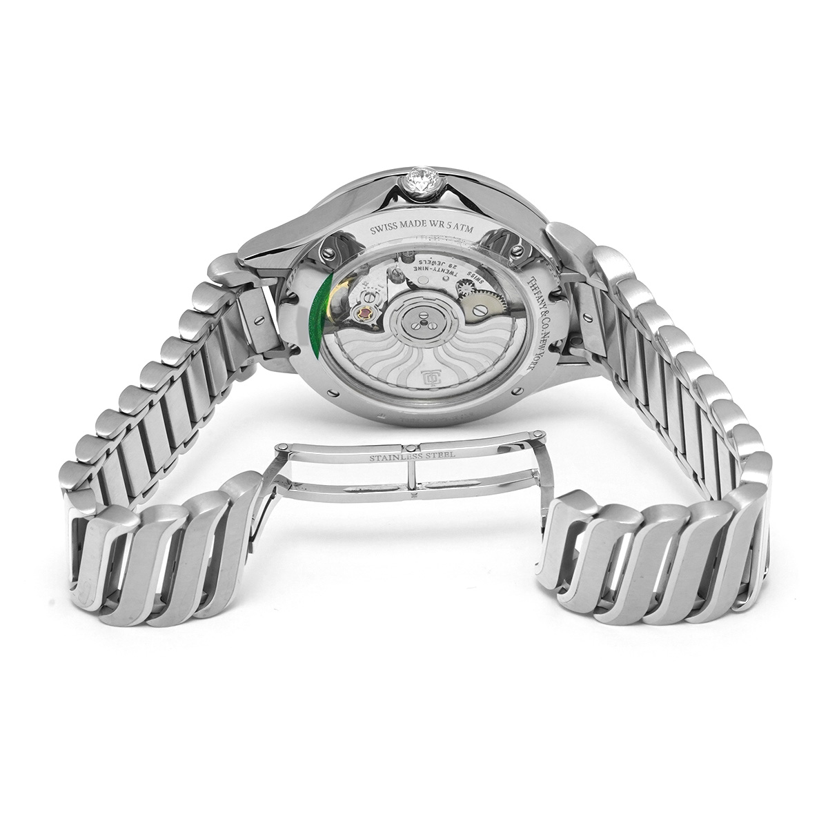 ティファニー / TIFFANY & Co. メトロ 3ハンド 34mm 60874980 アイス