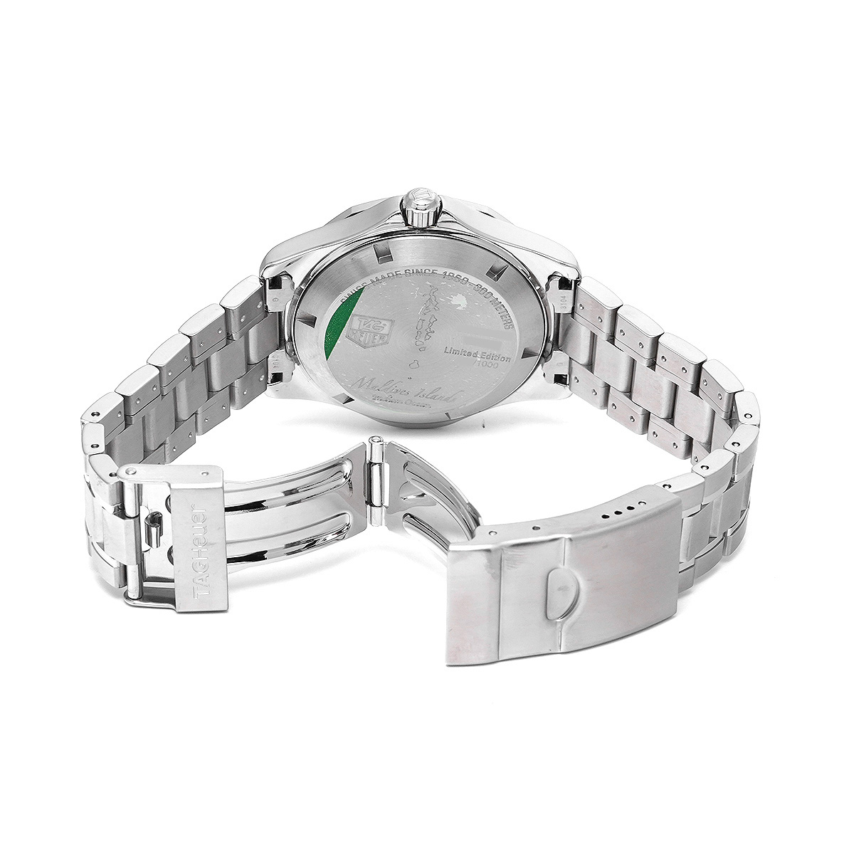 タグ ホイヤー アクアレーサー モルディブ WAF211M.BA0806 ブルー