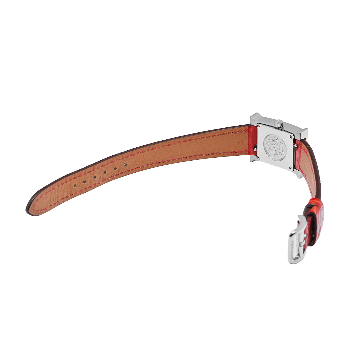 エルメス Hウォッチ ミニ HH1.130 ホワイトシェル/ダイヤモンド