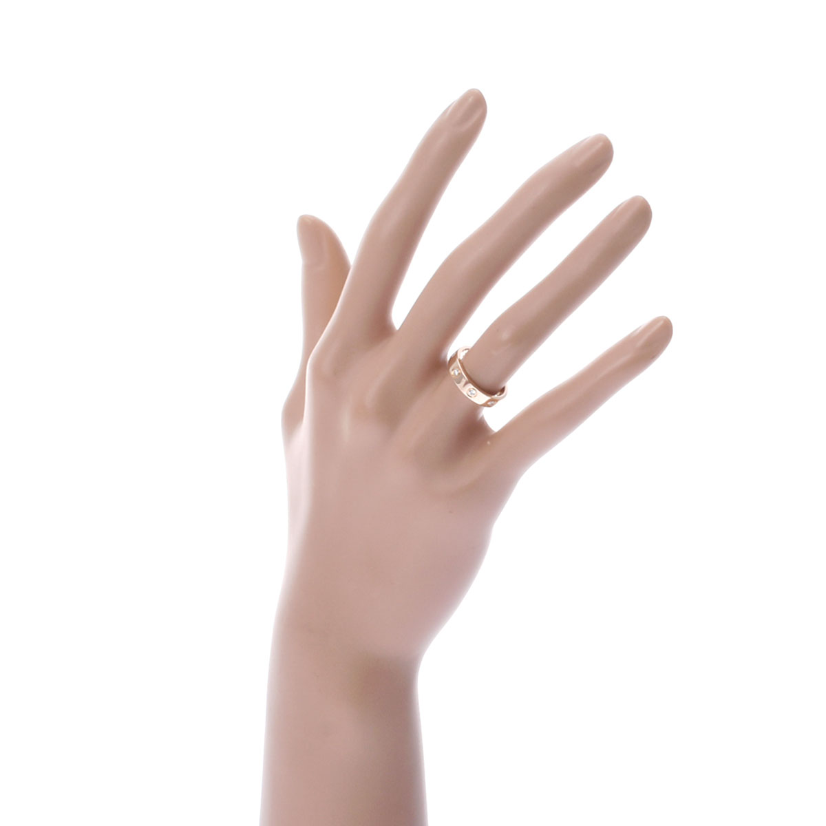 カルティエ ミニラブリング #48 8PD ゴールド K18ピンクゴールド PG