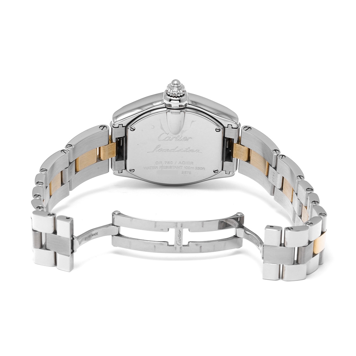 カルティエ ロードスター SM W62026Y4 シルバー レディース 時計