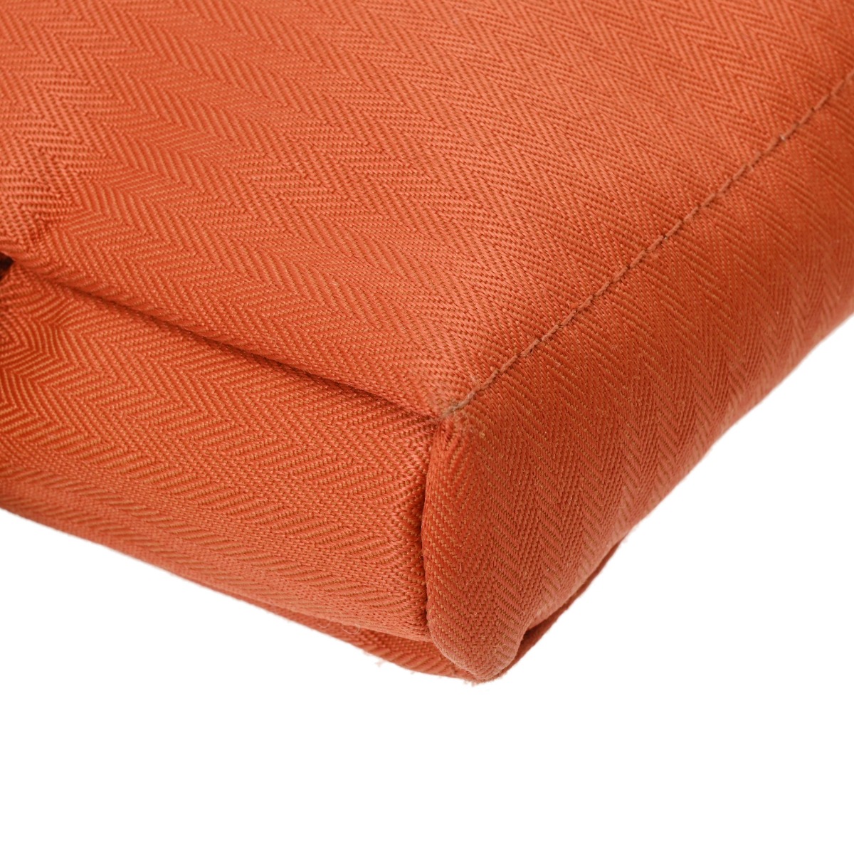 エルメス アカプルコ サンチュール オレンジ トワルシェブロン