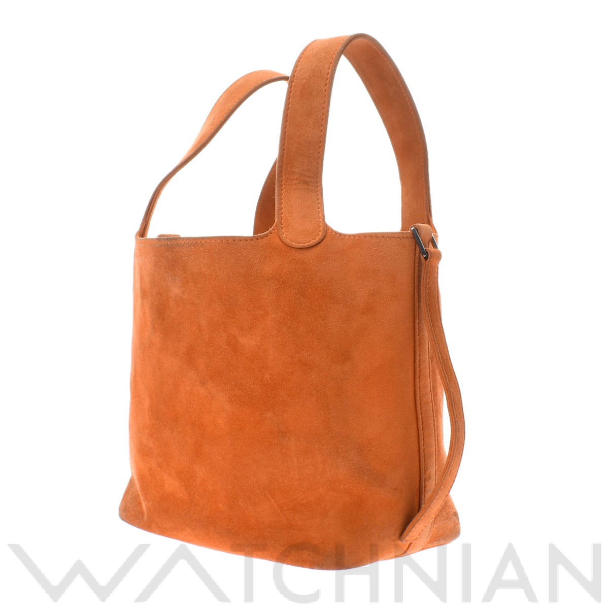 エルメス / HERMES ピコタン PM オレンジ/パラジウム金具 ドブリス