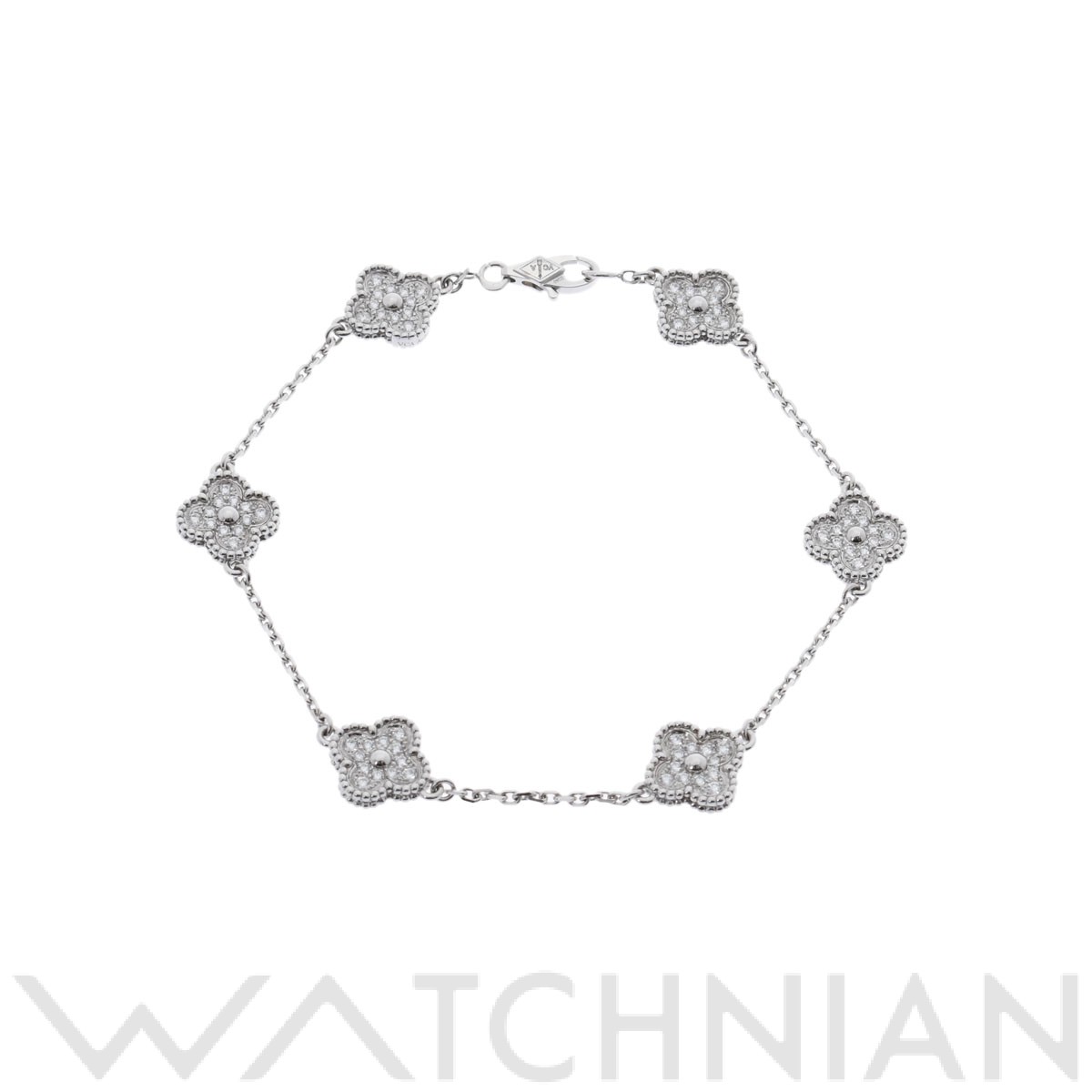 ヴァン クリーフ&アーペル スウィート アルハンブラ 6P シルバー