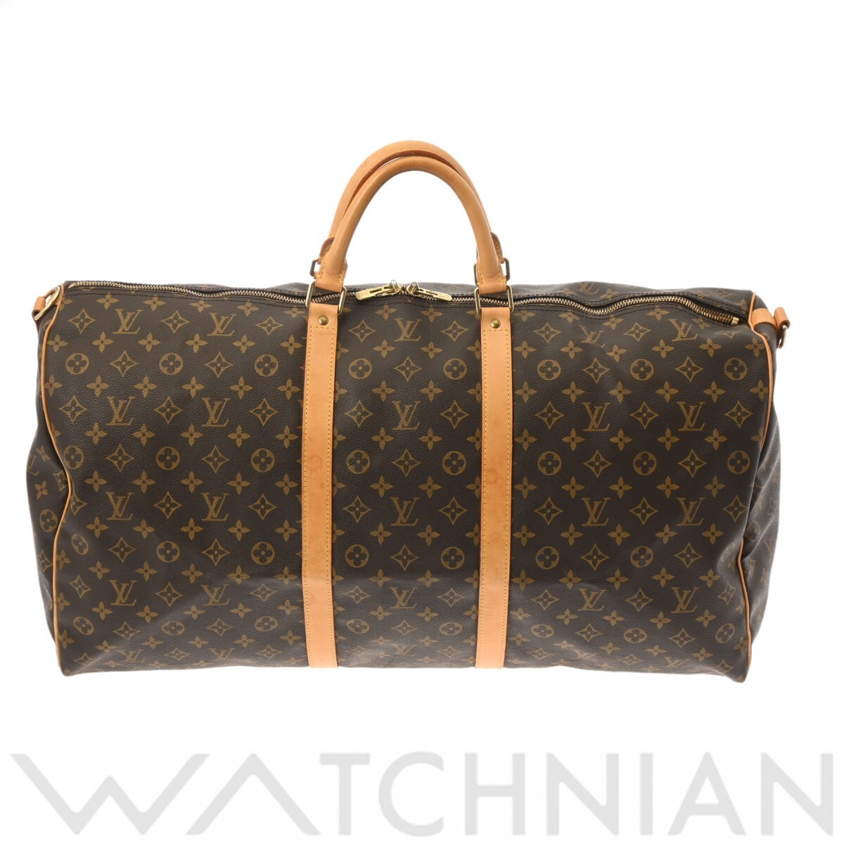 ルイ ヴィトン モノグラム キーポル バンドリエール 60 2WAY ブラウン