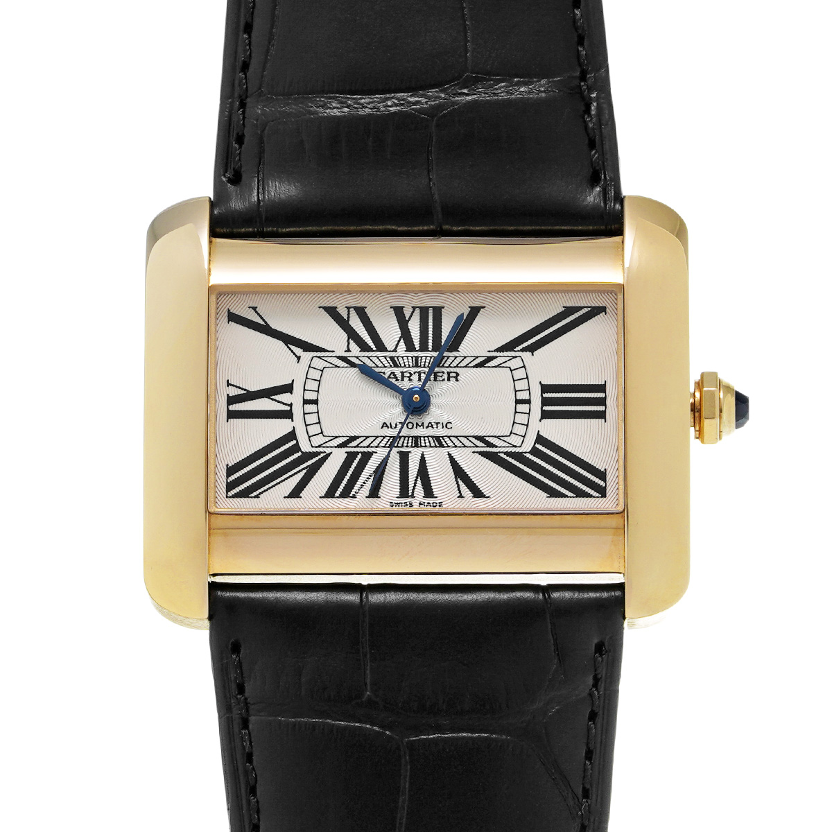 カルティエ タンク ディヴァン LM W6300856 シルバー メンズ 時計