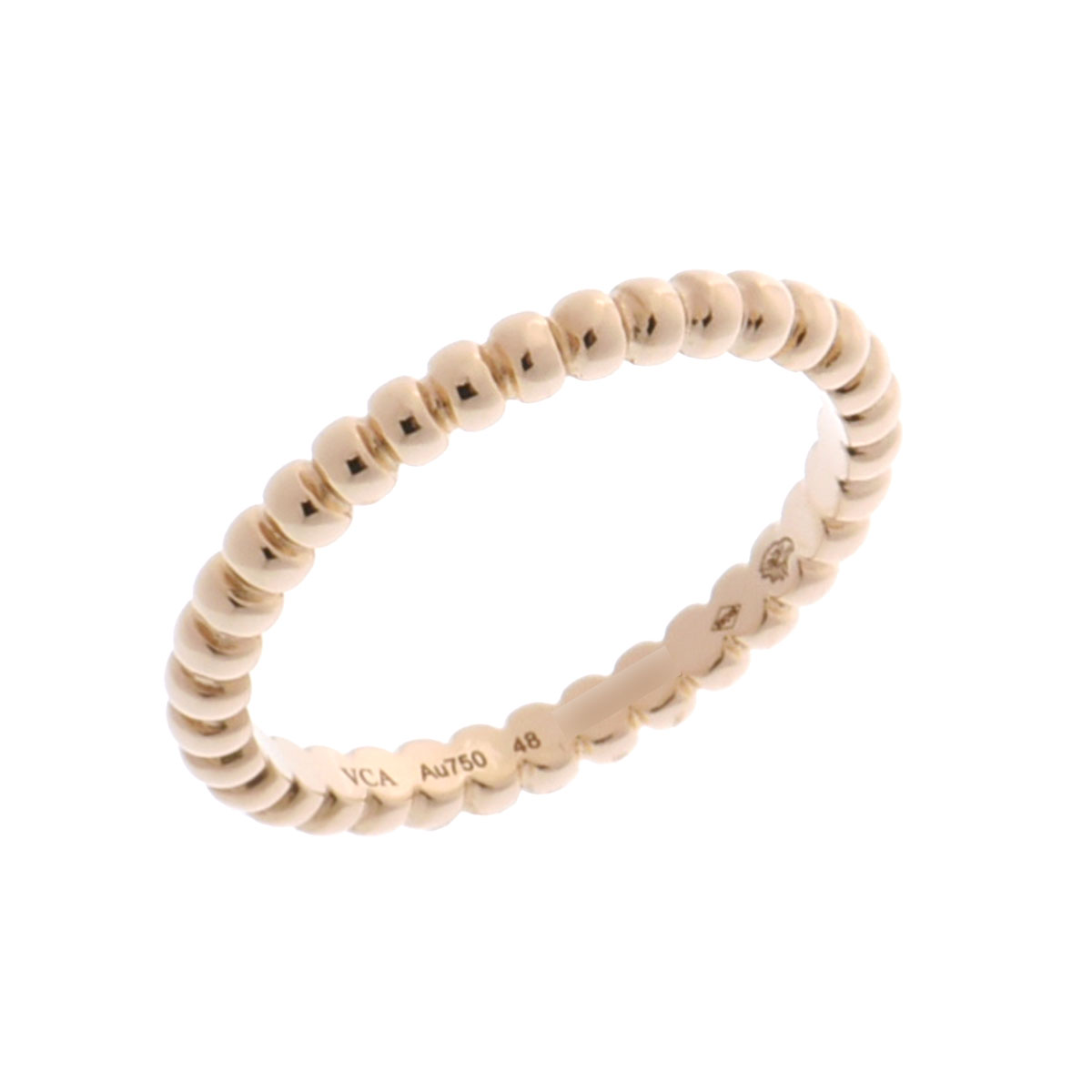 ヴァン クリーフ&アーペル ペルレリング スモール #48 ゴールド K18