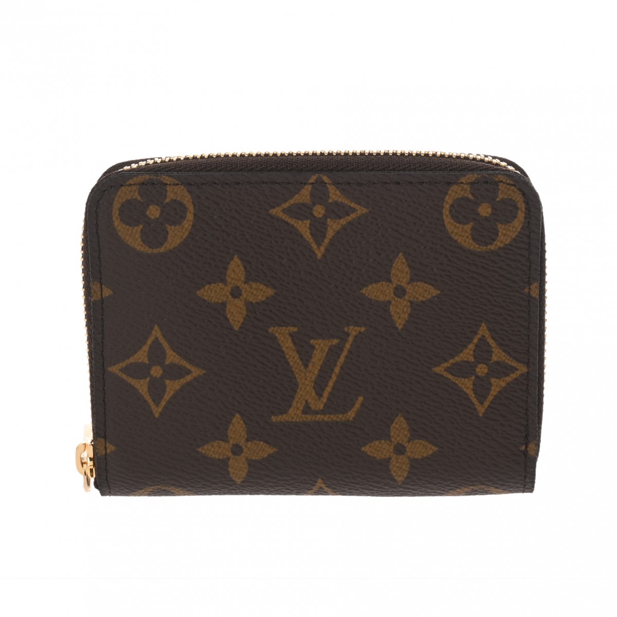 ルイ ヴィトン モノグラム ジッピーコインパース ブラウン M60067