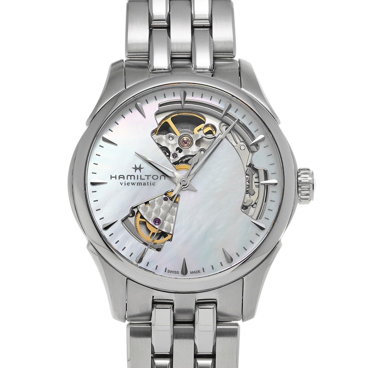 ハミルトン ジャズマスターオープンハート レディ オート H32215190