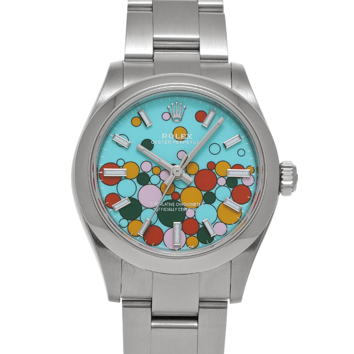 ロレックス オイスターパーペチュアル 31 277200 ターコイズブルー