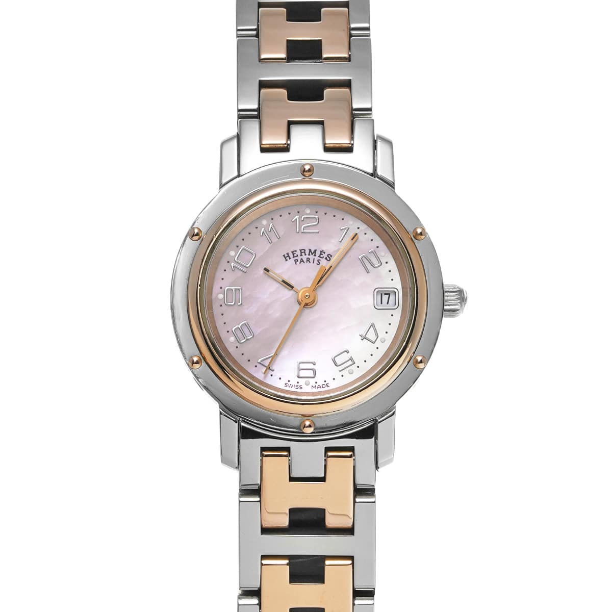 クリッパー エルメス 時計(コンビ（ステンレス×ゴールド）)｜WATCHNIAN