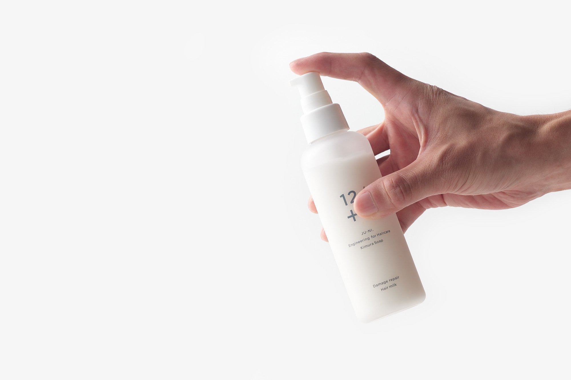 12/JU-NI ダメージリペアヘアミルク｜木村石鹸