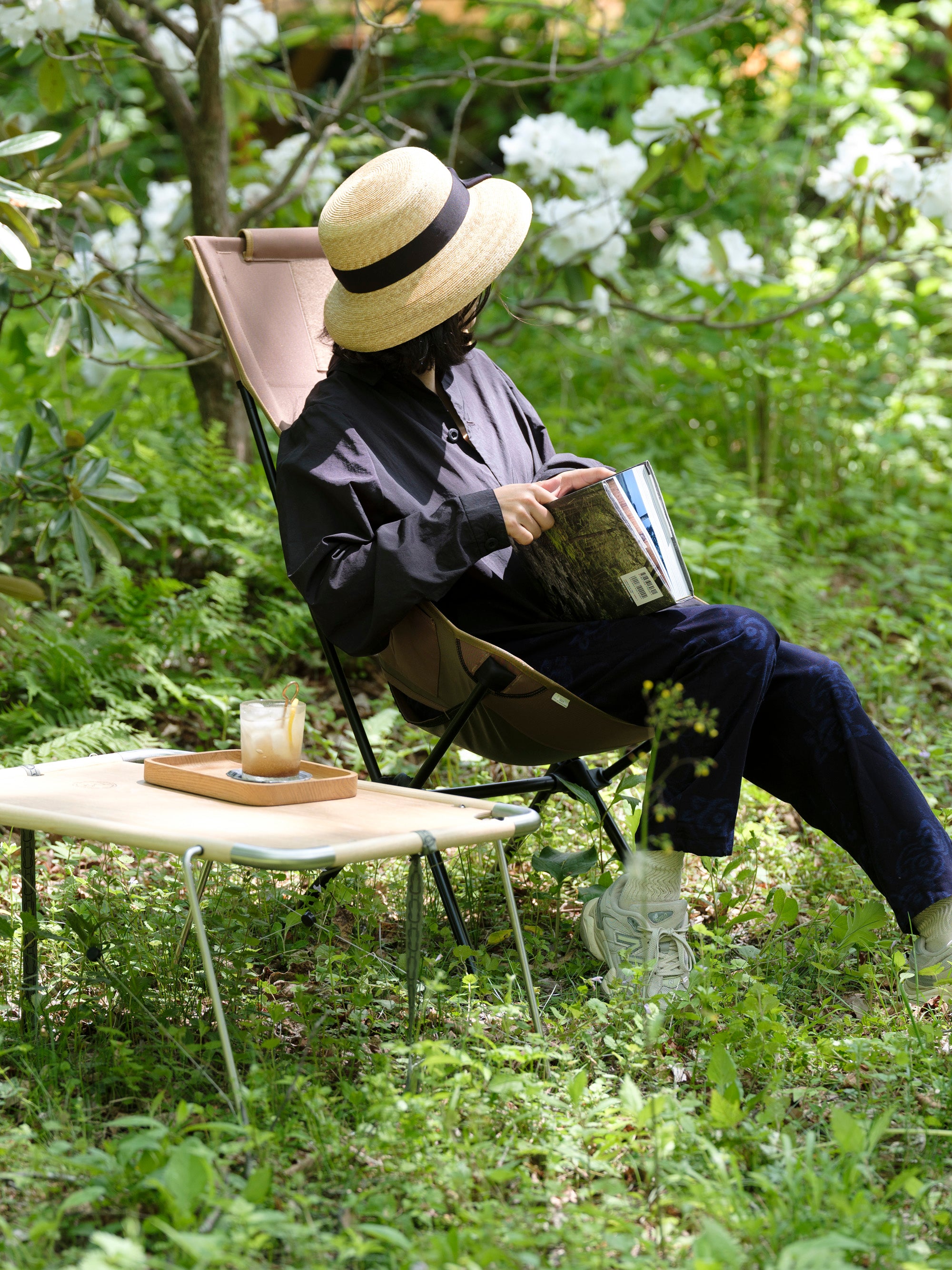 極細麦ストローハット カサブランカ｜石田製帽