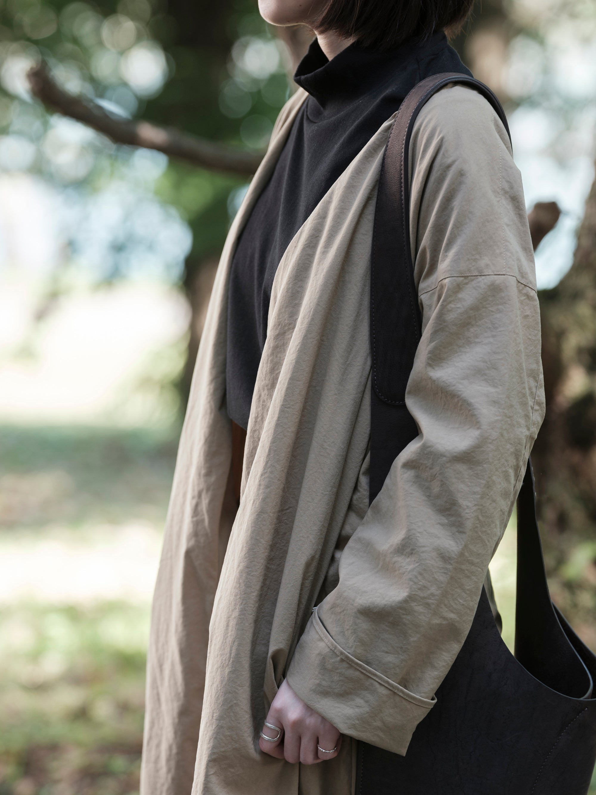 ナイロン リバリーコート｜MUYA