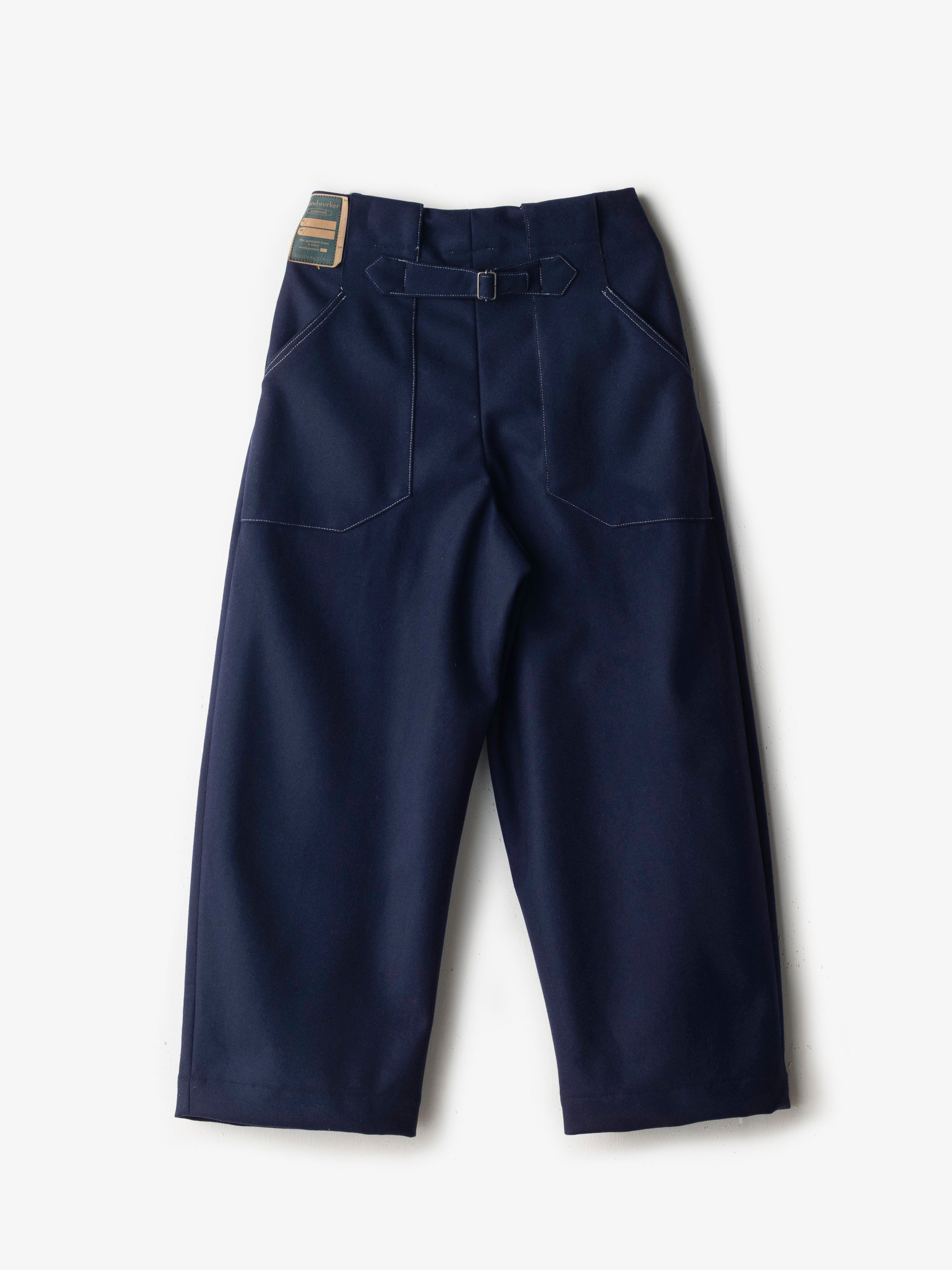 HW wide trousers Melton denim｜ASEEDONCLOUD