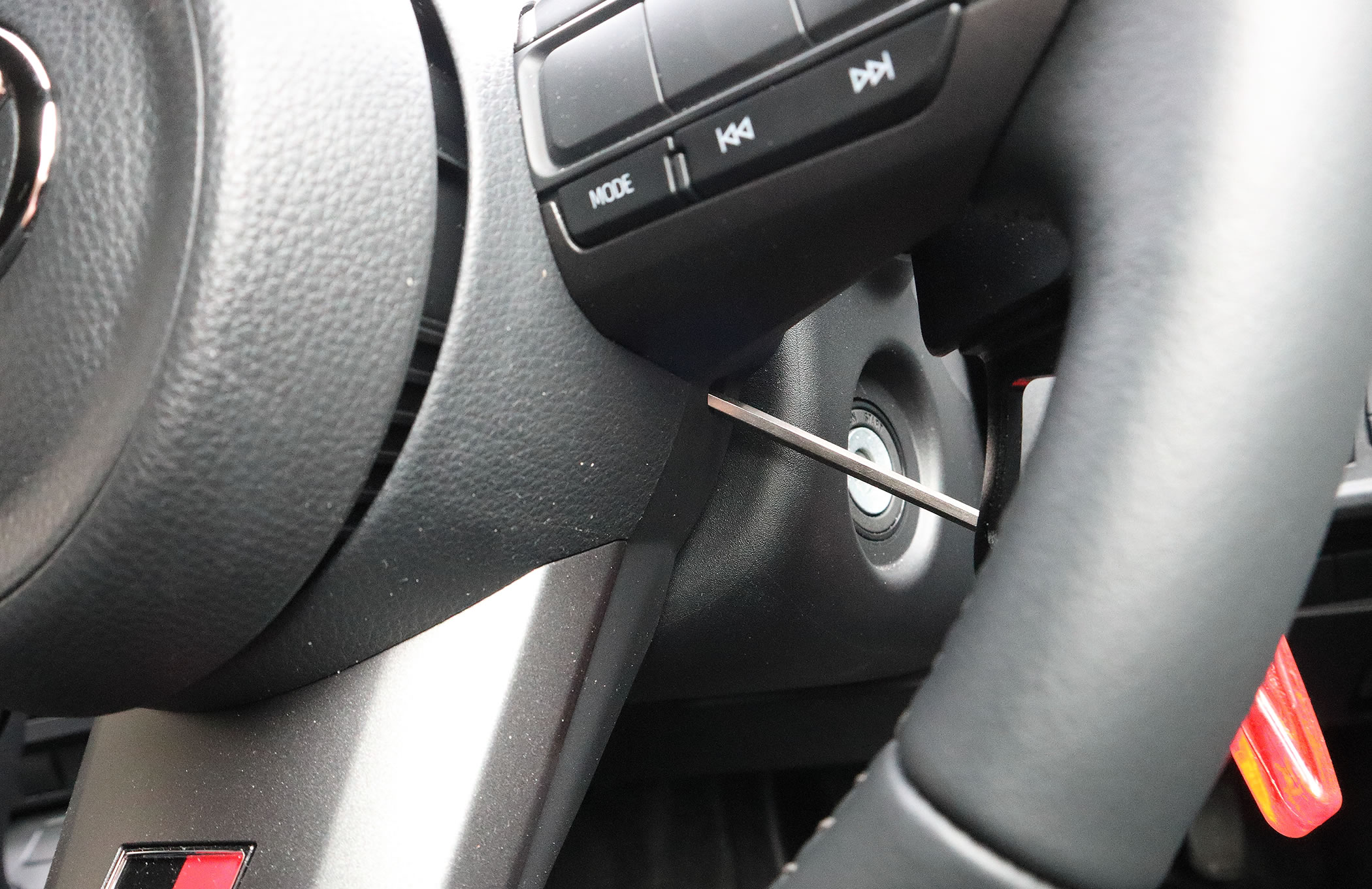 GRヤリスRC(GXPA16) 純正ステアリングの延長