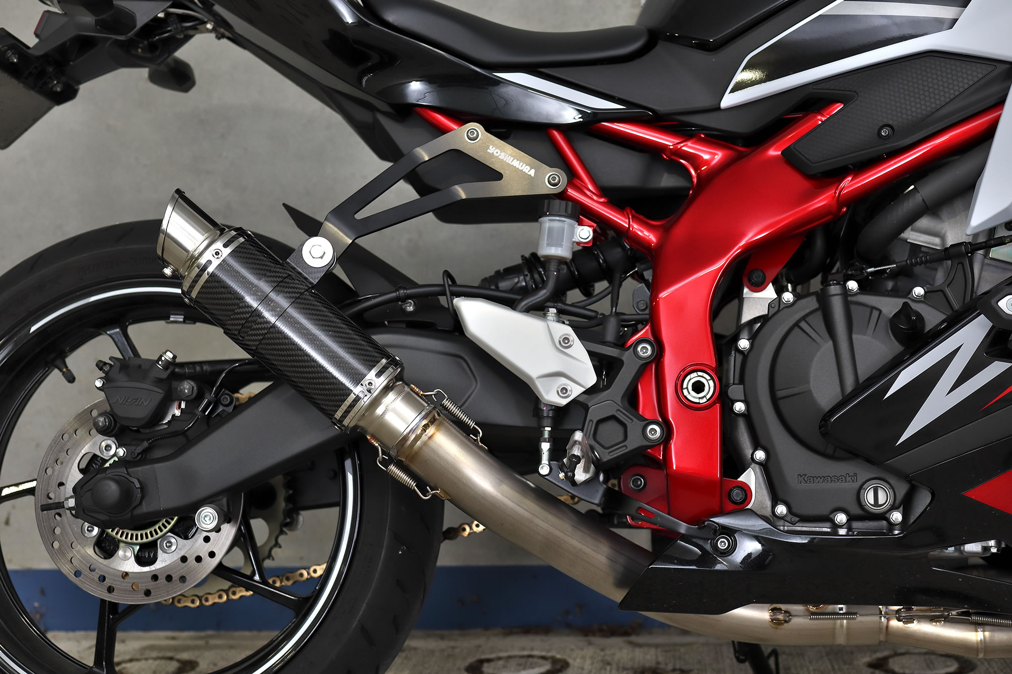 ZX-25R フルエキ化 公道仕様編