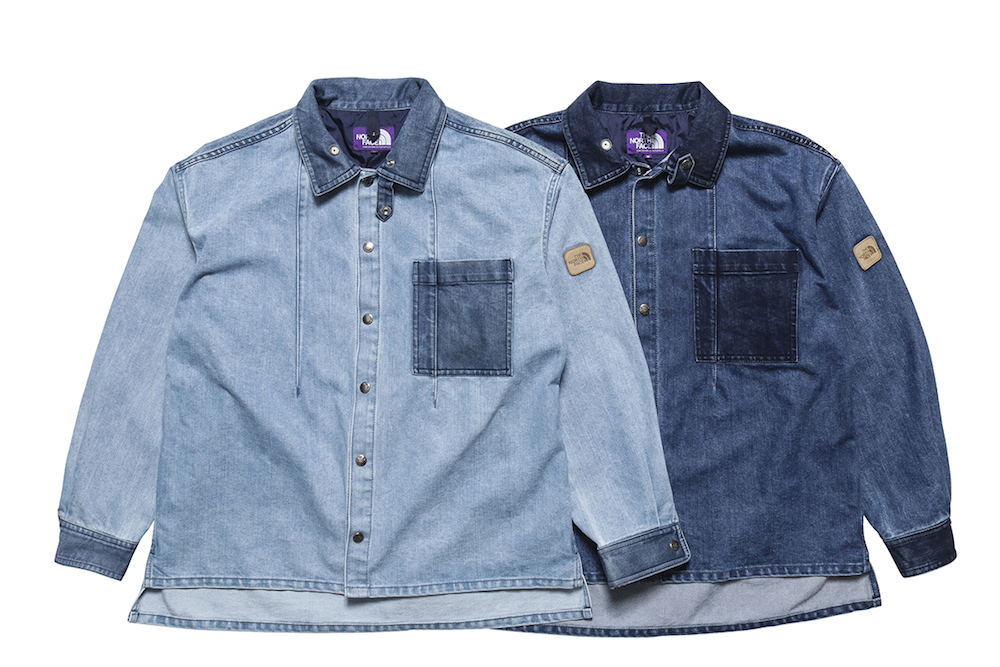 リメイク的デザインがソソる、TNFパープルレーベルのデニムジャケット