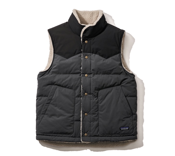 ダウン×フリース。パタゴニアが放つ、冬の2大素材を融合した両A面的