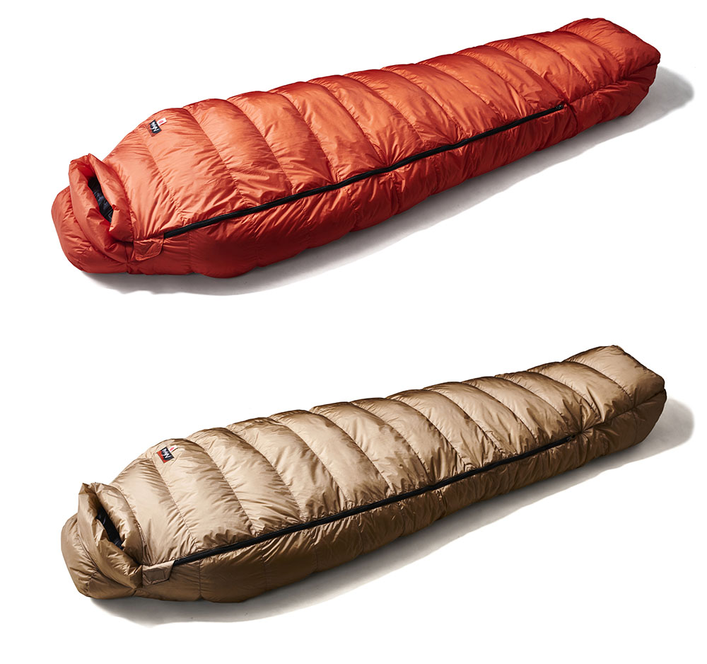 ナンガ史上最高峰の寝袋「LEVEL8」がお目見え。極寒-23℃対応の極上品