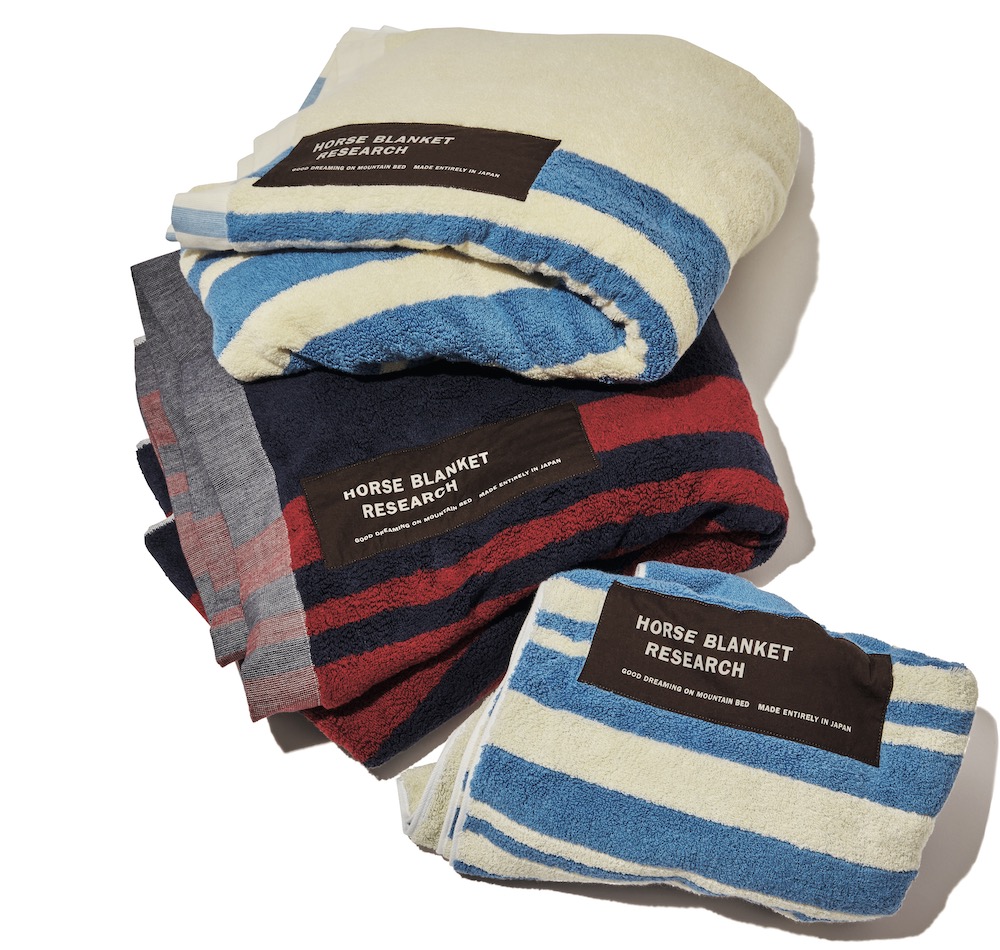 マウンテンリサーチが手がけるホースブランケットリサーチに、今治