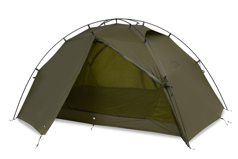 ゼログラムの超軽量テントがバージョンアップ。随所に工夫が加えられて