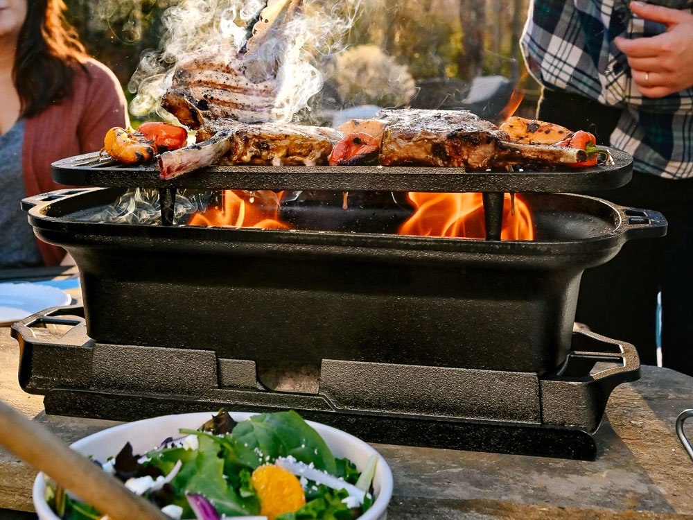 ロッジの超ロングセラーBBQグリルが、大幅アップデートで「プロ」仕様