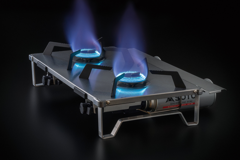 CB缶2バーナーの決定版、SOTOの「GRID」がアプデ敢行！ 火力＆掃除のし