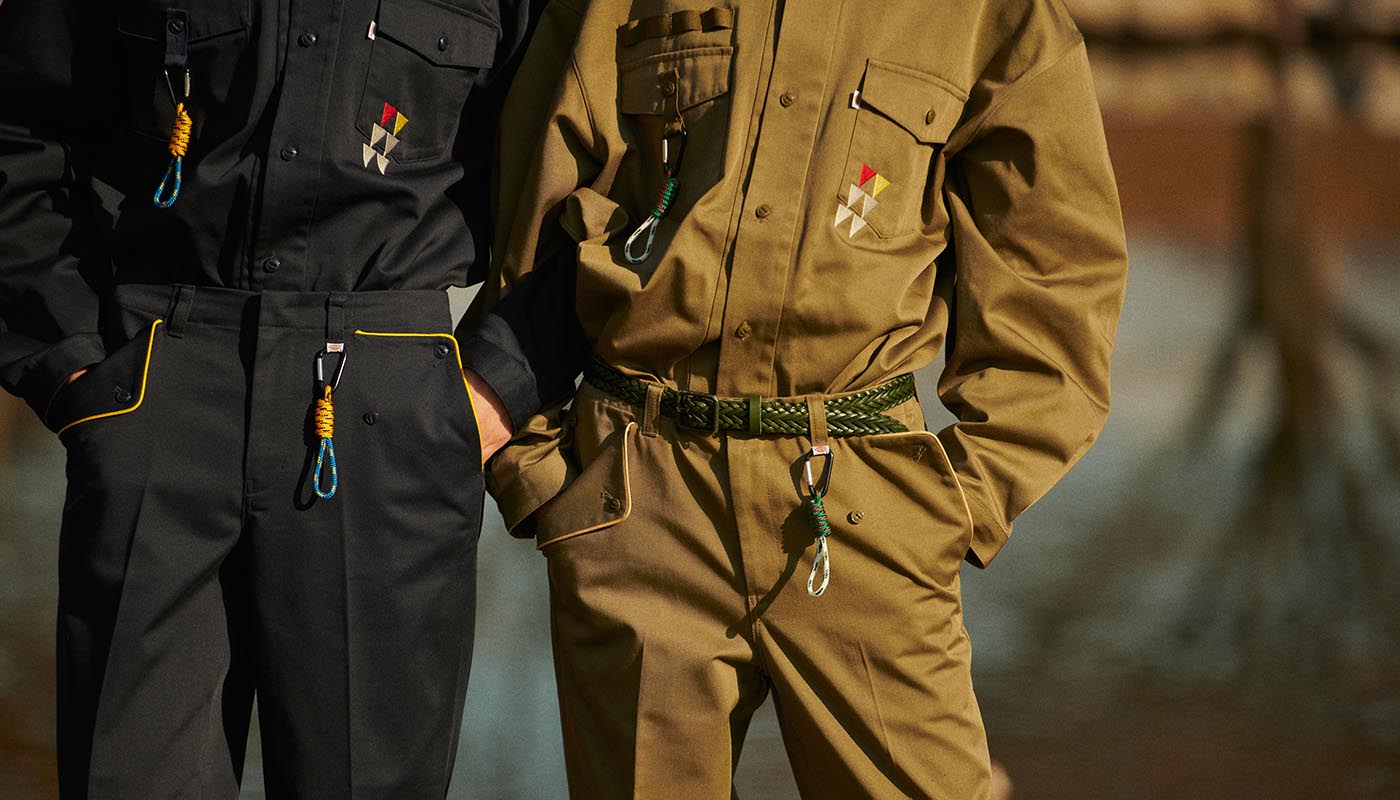 ディガウェルが「カブスカウトの制服」をテーマに、ディッキーズとの