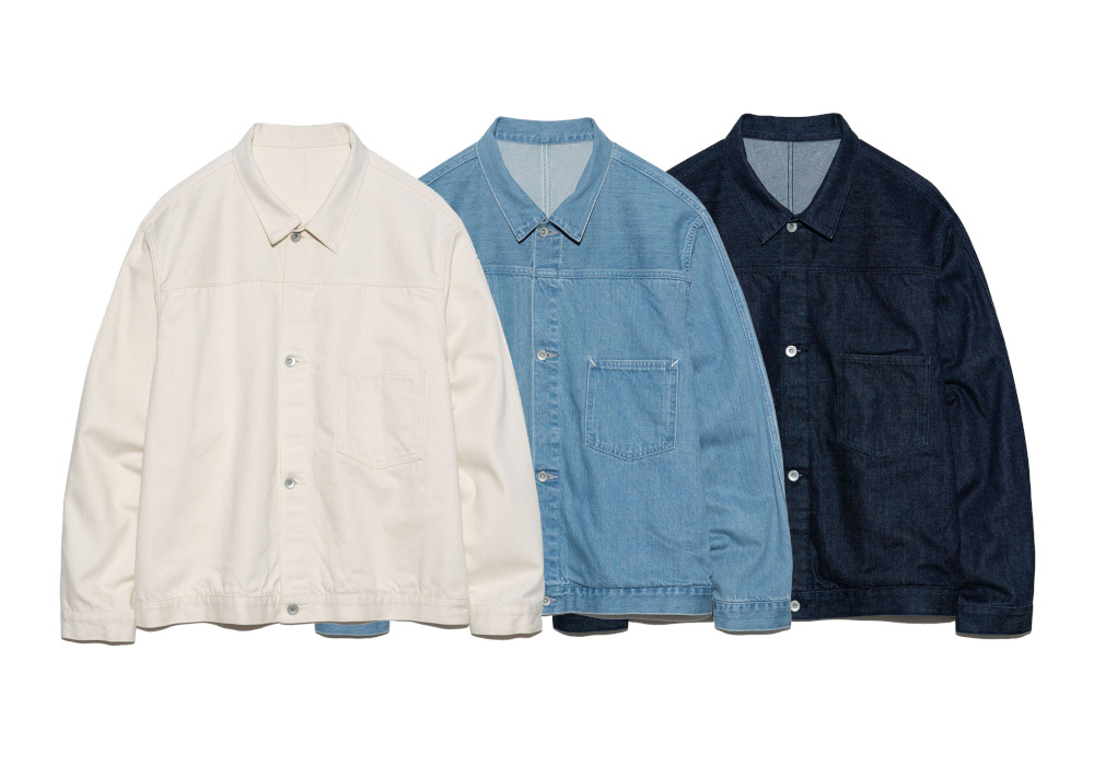 ナナミカの新作デニムジャケットは、リサイクルポリ混紡の軽量＆タフな