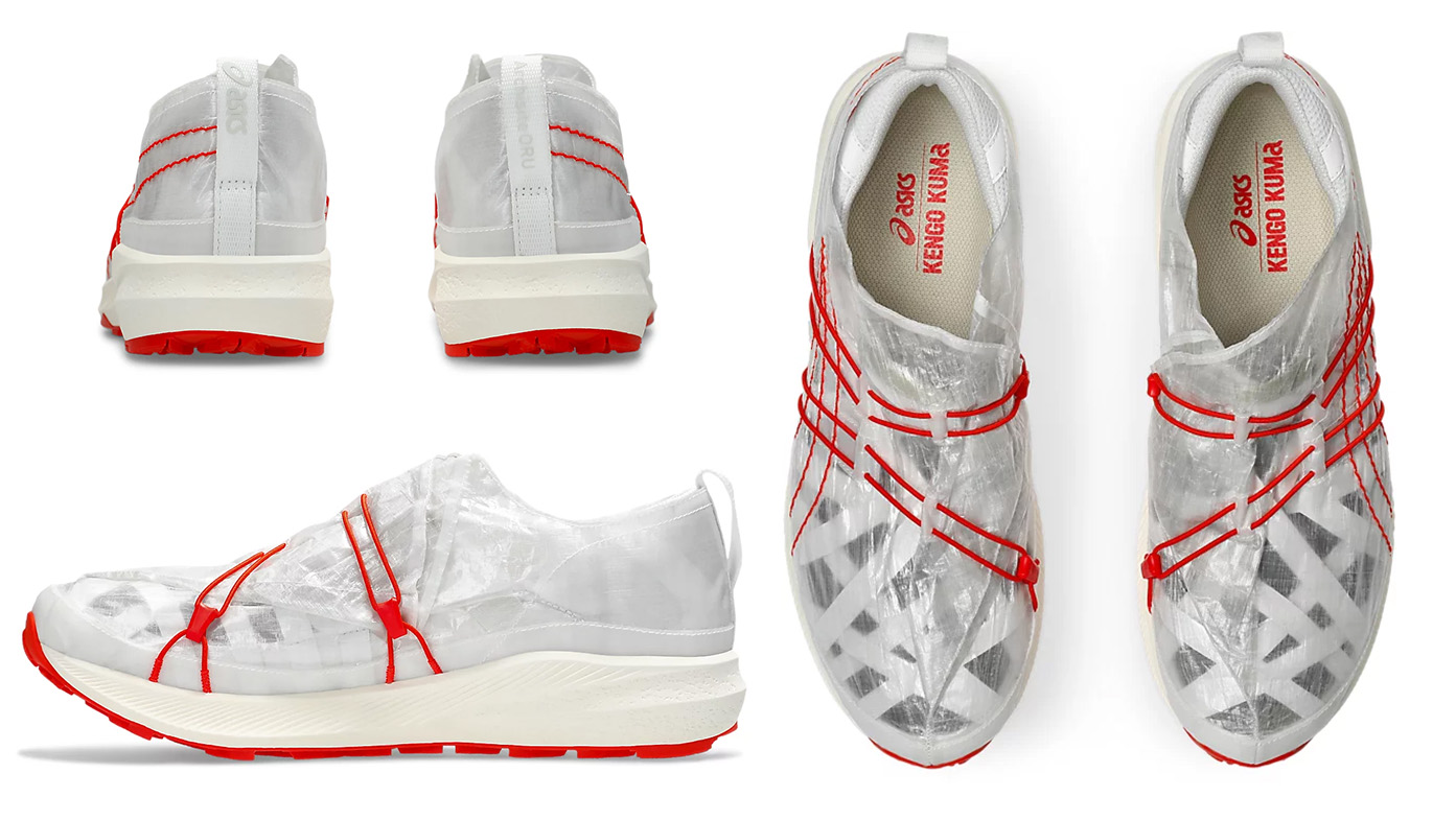 アシックスから、建築家 隈研吾氏とのコラボレーションシューズの第3弾