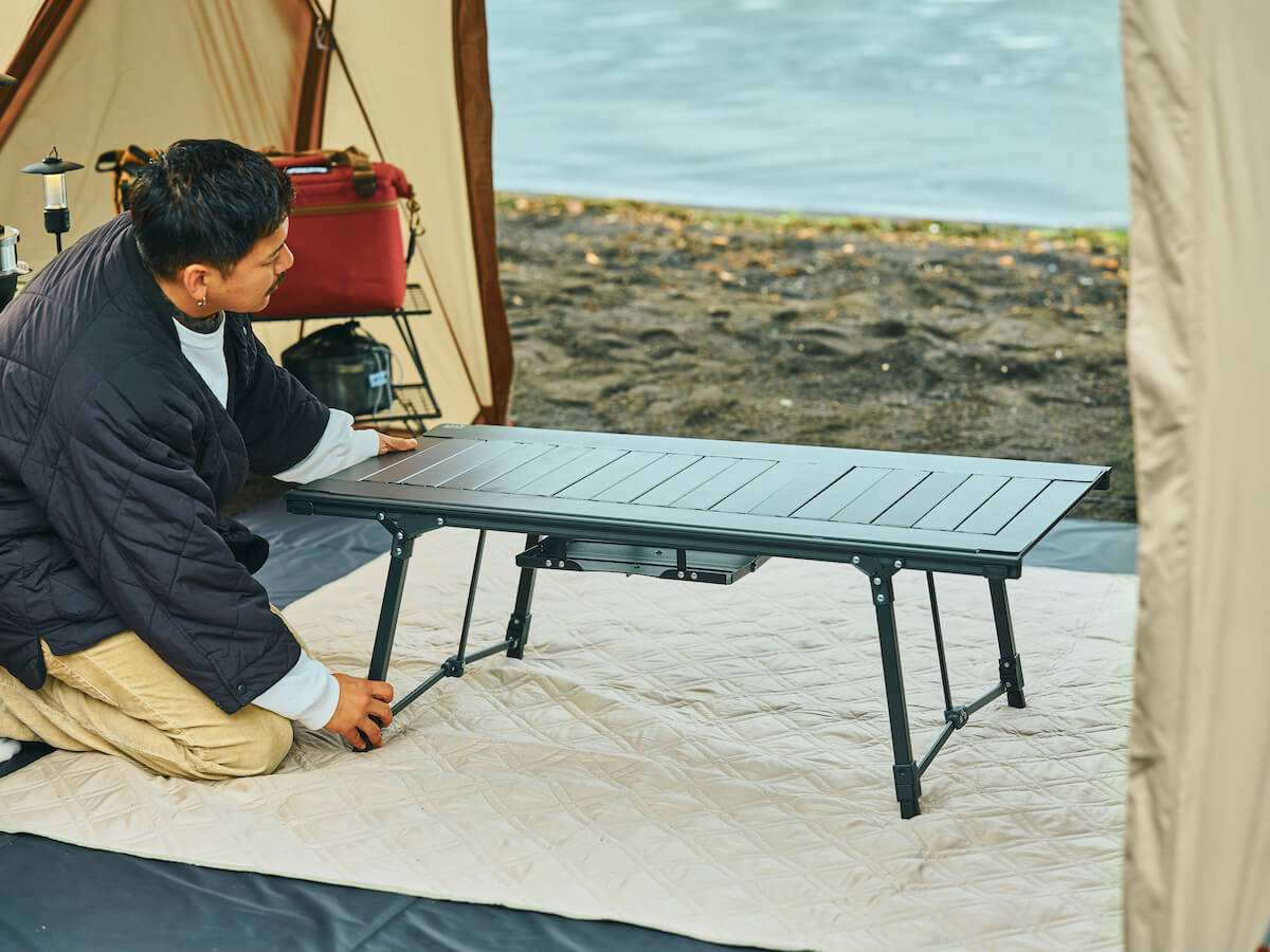 アルペンアウトドアーズから“和”ウトドアな新アイテム「こたつユニット