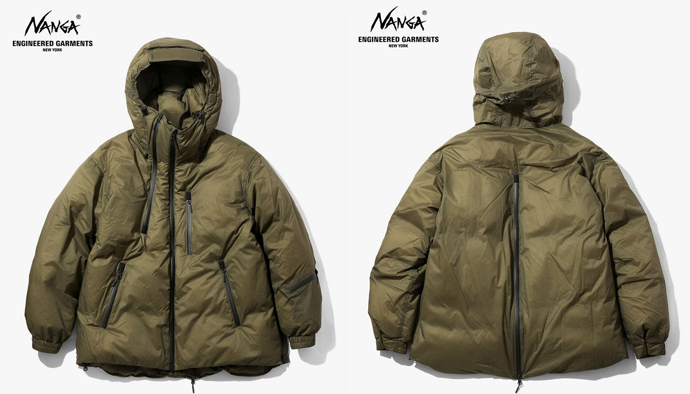 エンジニアド ガーメンツが、ナンガのダウンアウターをアレンジ。名作