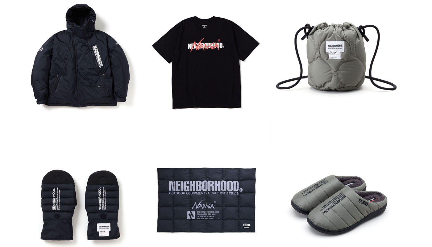 ネイバーフッドとナンガのチームアップ！両ブランドの生誕30周年を祝う