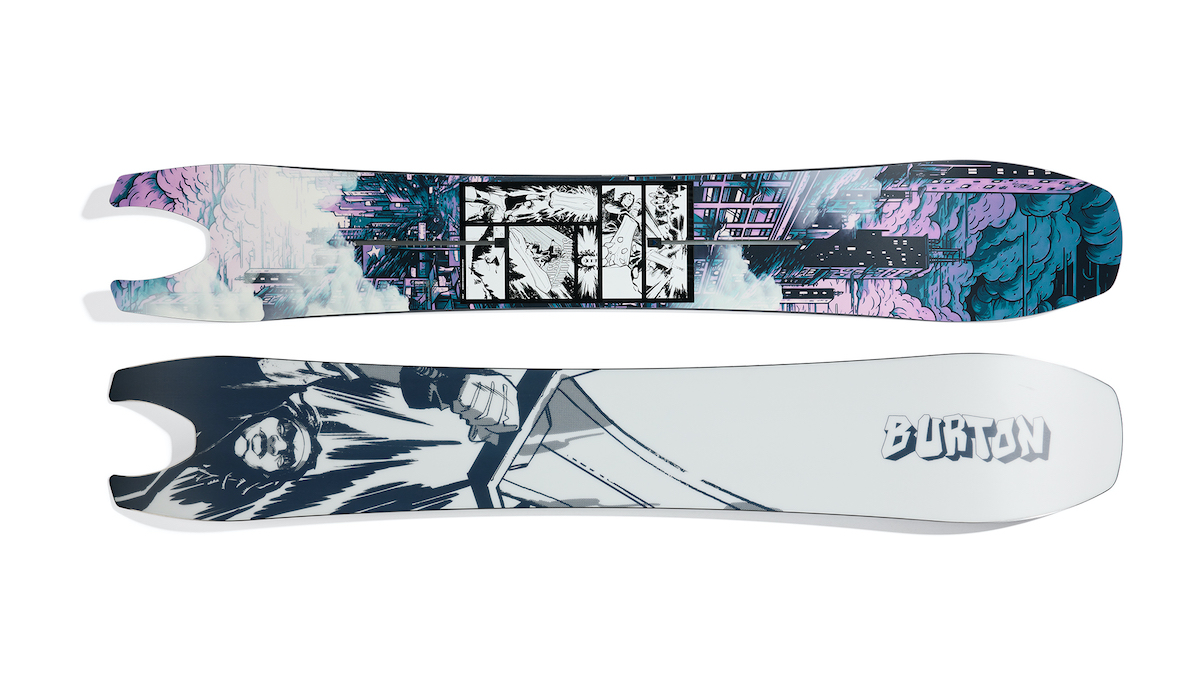 バートンの限定モデル。ゼブ・パウエルへリスペクトを込めた特別な