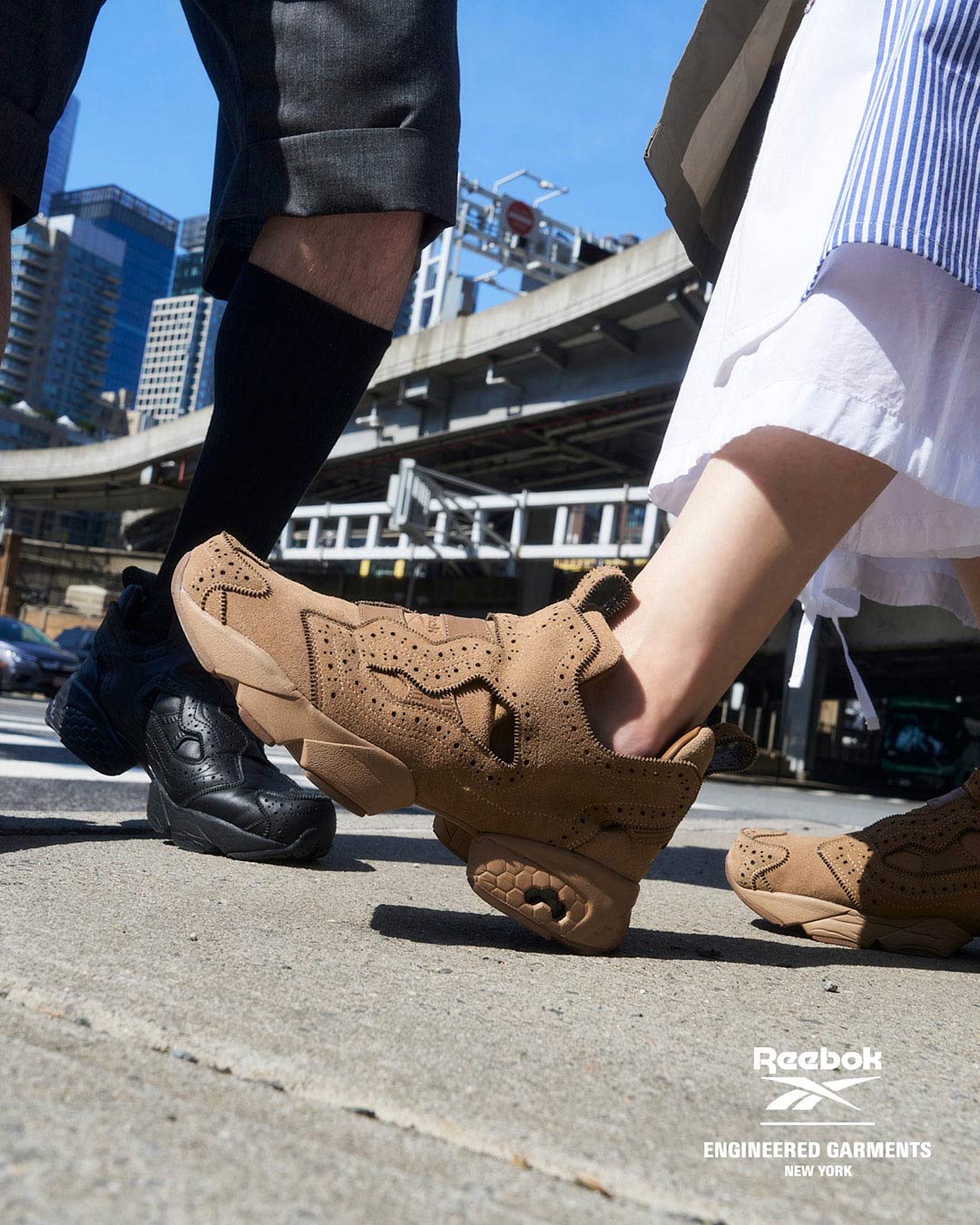 エンジニアドガーメンツとリーボックの最新コラボは、独自のアプローチ