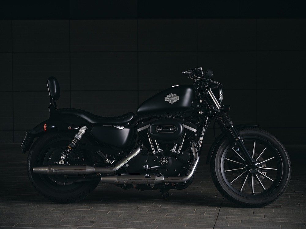 MOTORCYCLE STYLE SAMPLE】 三浦孝明：'09 HARLEY-DAVIDSON XL883N