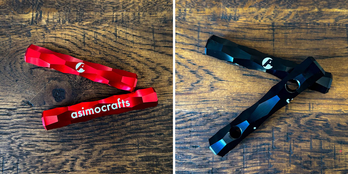 アシモクラフツの新作が豊作。Asigrip形状の自在金具、焚き火用風防