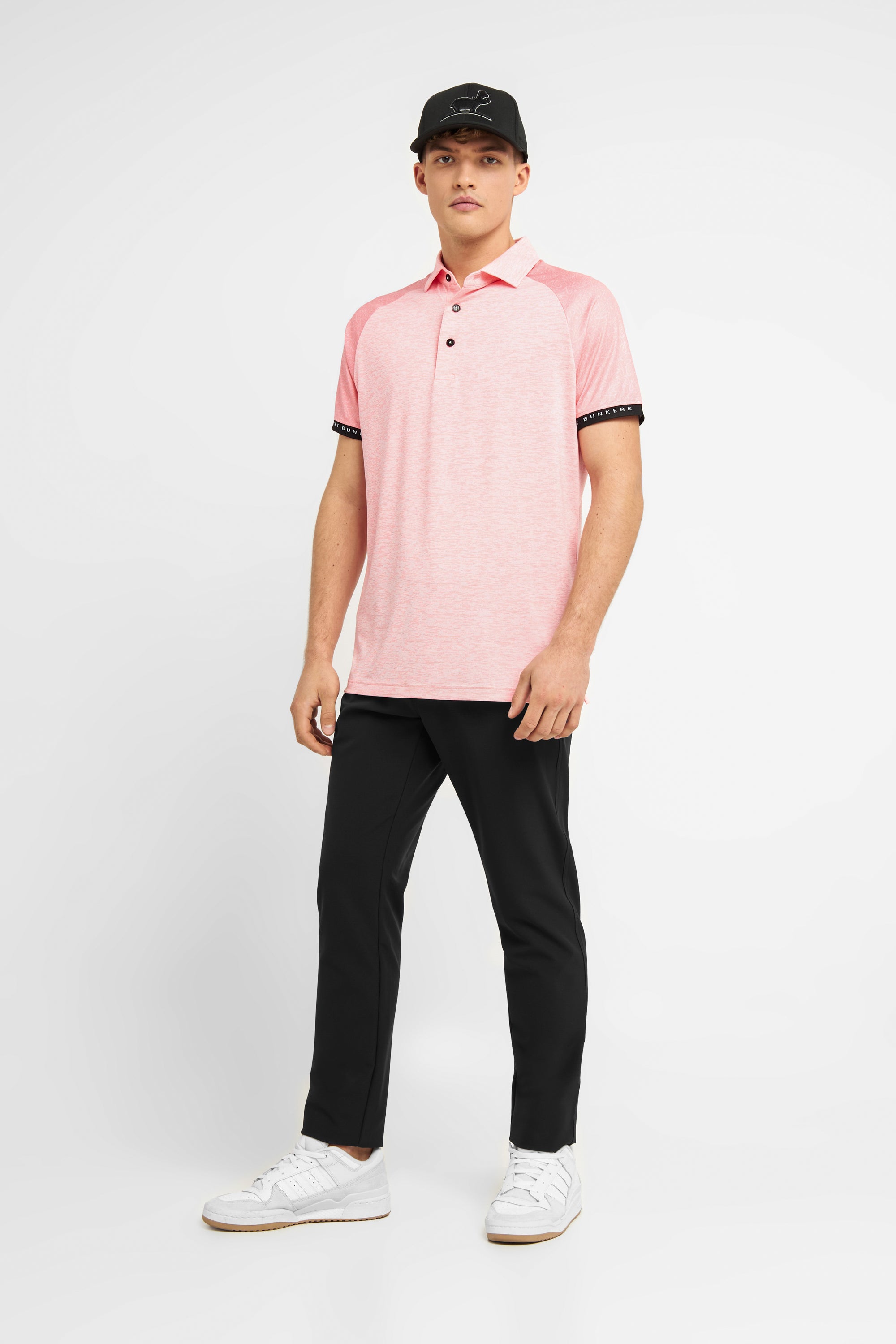 Theo polo shirt - pink – WHAT BUNKERS