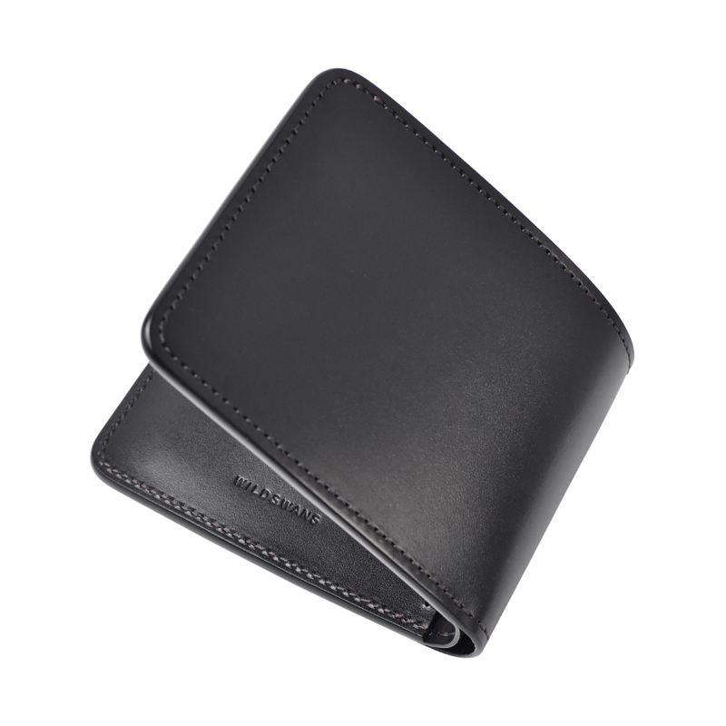 二つ折り純札《ウィングス》サドルプルアップ｜WILDSWANS(ワイルド