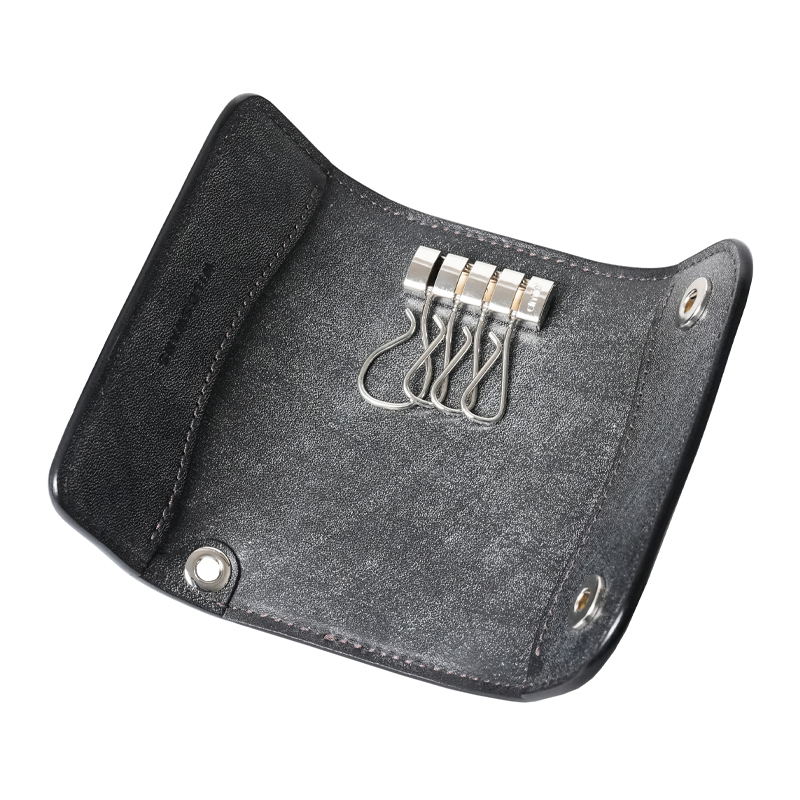 キーケース《クリッパー3》フルグレインブライドルレザー｜WILDSWANS