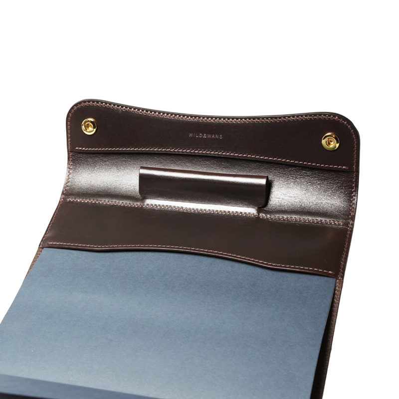 A5サイズノートカバー《オウルA5》サドルプルアップ｜WILDSWANS