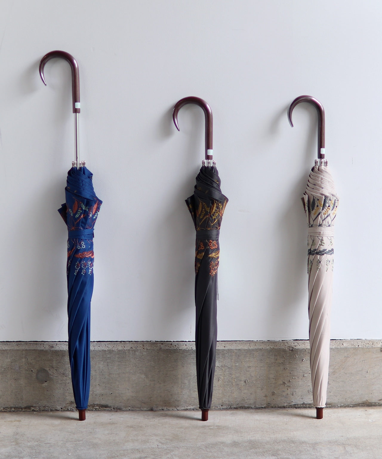 雪ん子 蚊絣 手作り日傘 雪ん子、蚊絣リメイク日傘 手づくり日傘・