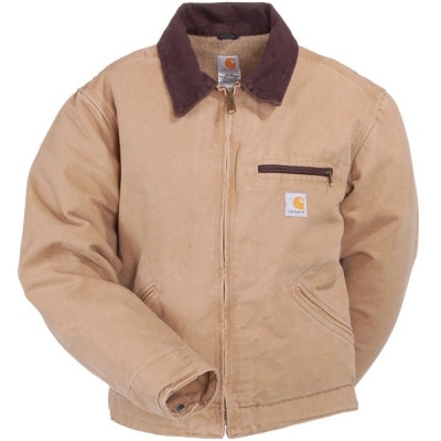 Carhartt Womens WJ097CML Sandstone Detroit Jacket- Camel