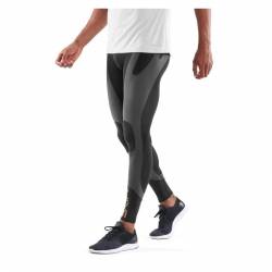 Man compression Tight SKINS K-PROPRIUM Long Tights Black/Charcoal