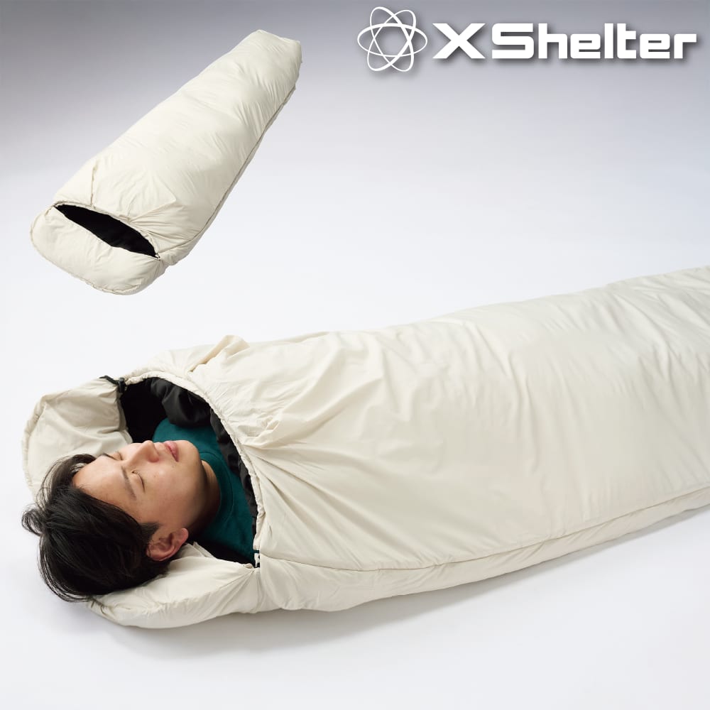 ワークマン エックスシェルター 断熱αムービングシュラフ 寝袋