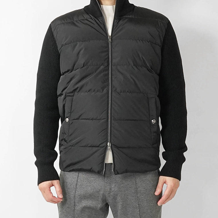 ヘルノ HERNO メンズ ニットダウンジャケット ブラック – WORLDCLUB1989