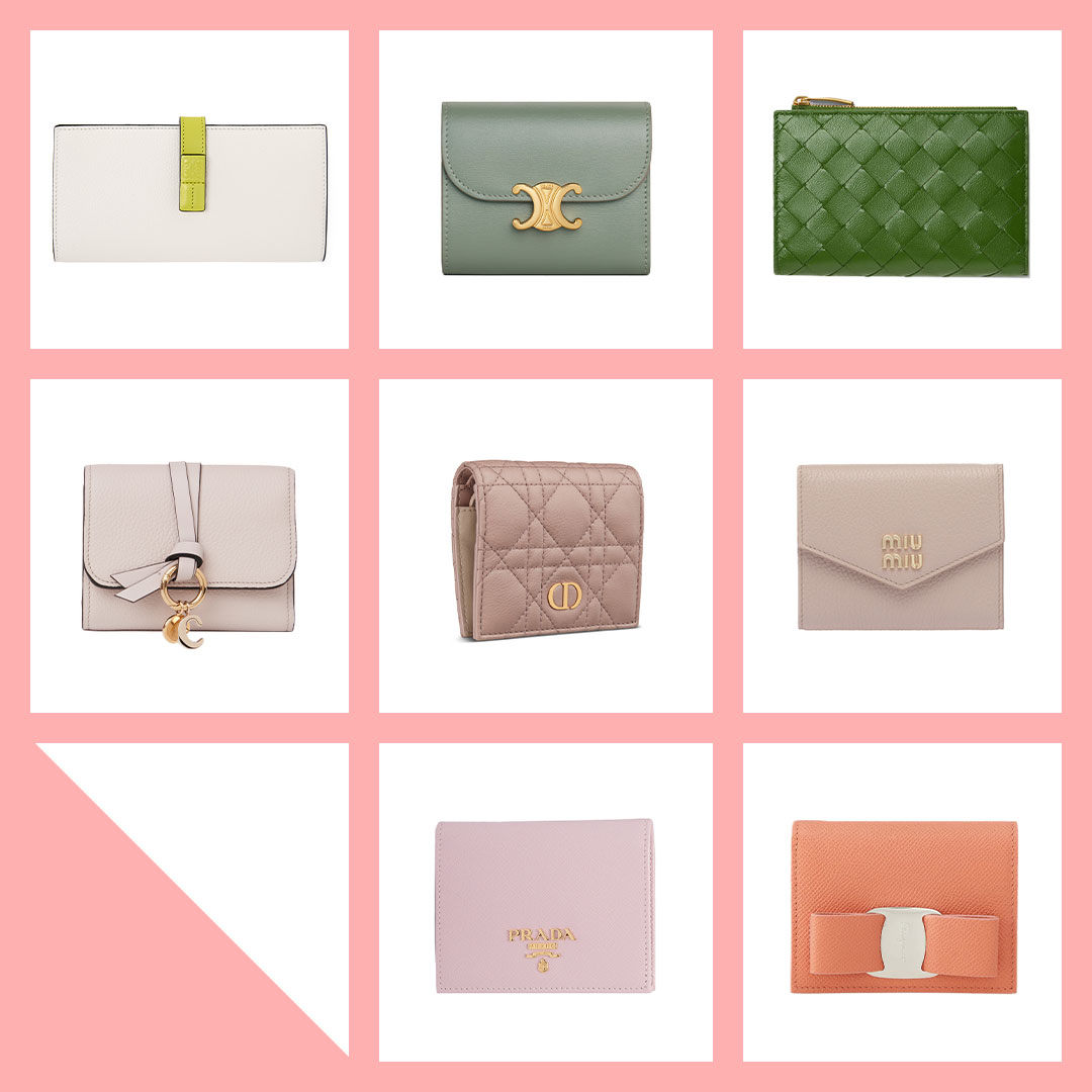 Chloe 三つ折財布 ピンクベージュ 【公式通販】